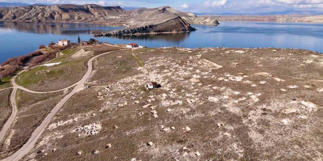 Tarihin izleri: Juliopolis antik kenti havadan görüntülendi