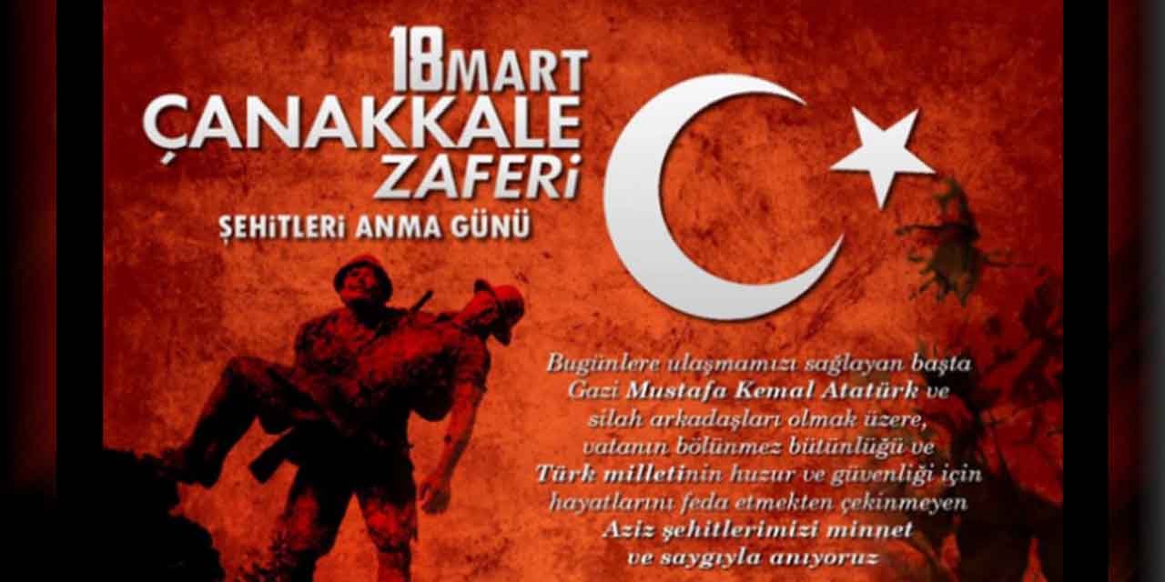 Kartaloğlu’ndan 18 Mart Şehitleri Anma Günü mesajı