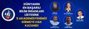 Kırıkkale Üniversitesi Öğretim Üyeleri, "Dünyanın En Etkili Bilim İnsanları" Listesinde Yer Aldı - Kırıkkale Haber, Son Dakika Kırıkkale Haberleri